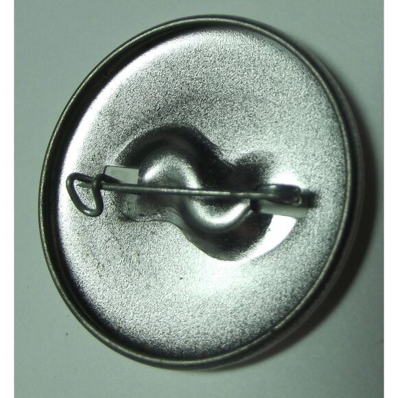 Vtg September 11 American Flag 9/11 Small Round Pin Pinback Button In Memory - Picture 4 of 4